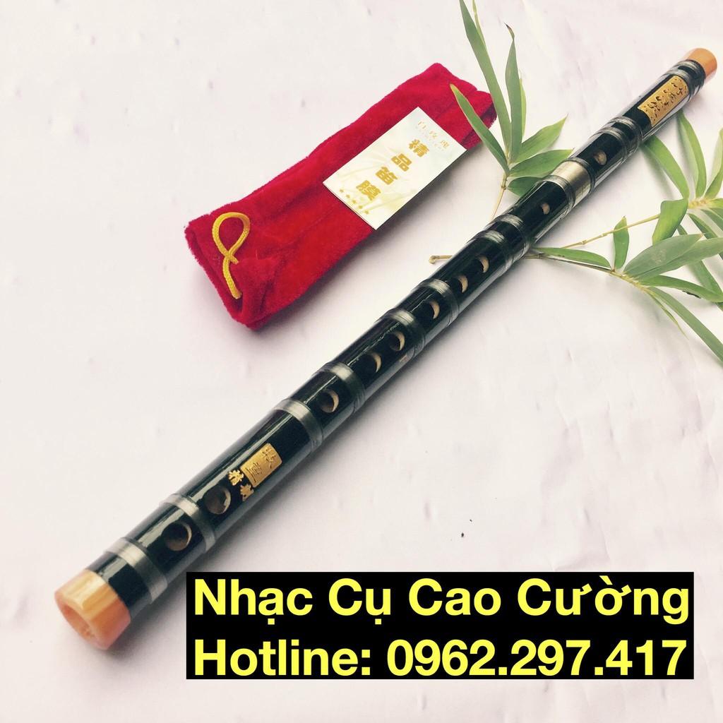 Sáo Trúc Dizi Khớp Đồng đen