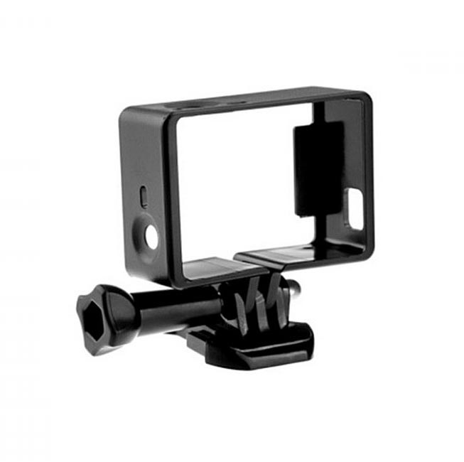 Khung viền nhựa Frame cho GoPro 3 3+ 4 black silver