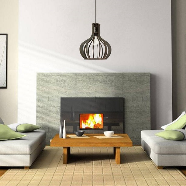 Đèn gỗ thả trần CAO CẤP hiện đại sang trọng chất liệu gỗ trang trí cho phòng khách nhà căn hộ decor nhà quán cafe