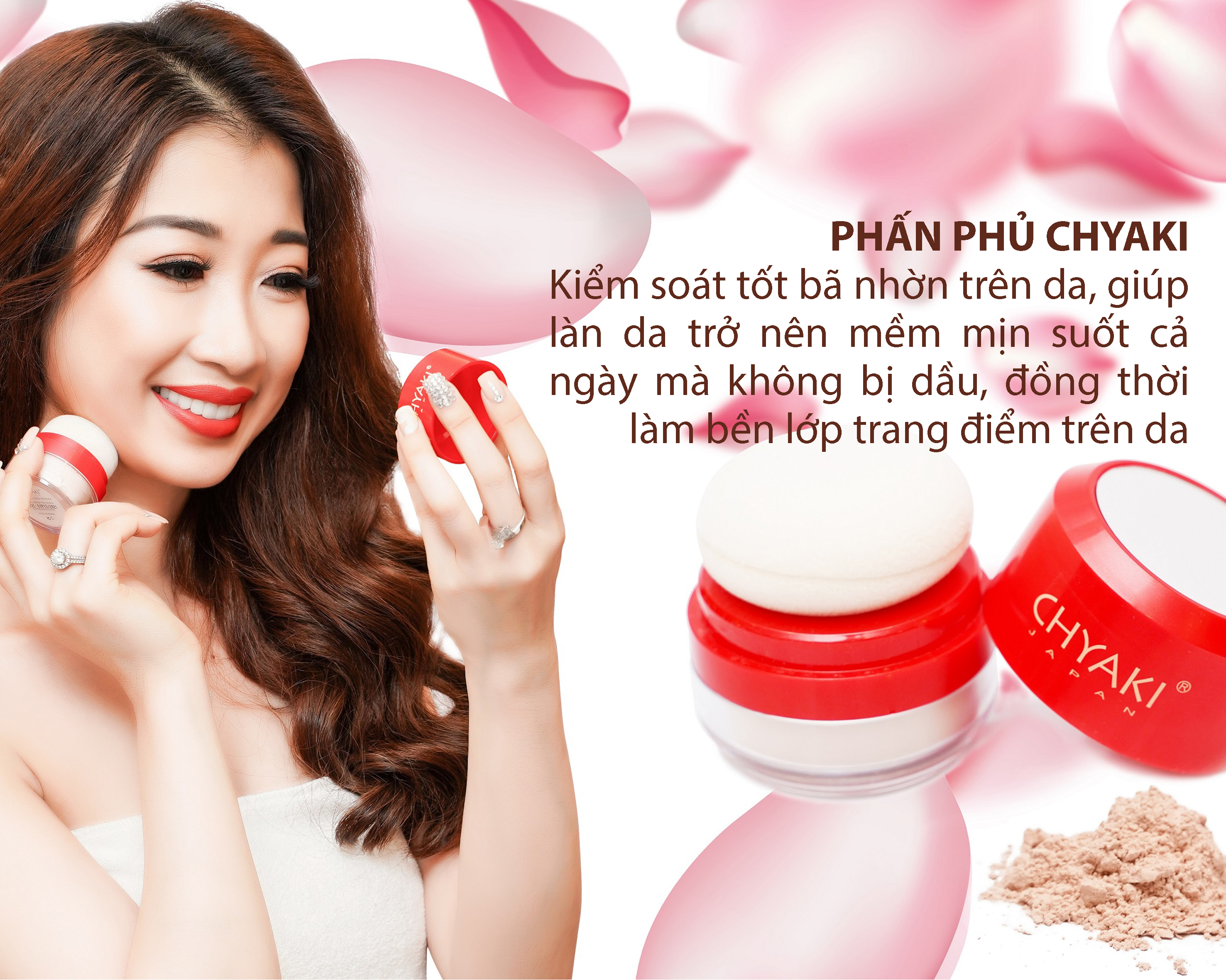 PHẤN PHỦ KIỂM SOÁT BÃ NHỜN CHYAKI