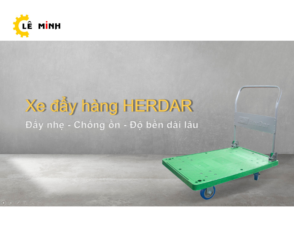 Xe đẩy 4 bánh cao cấp V250 – Tải trọng 250kg