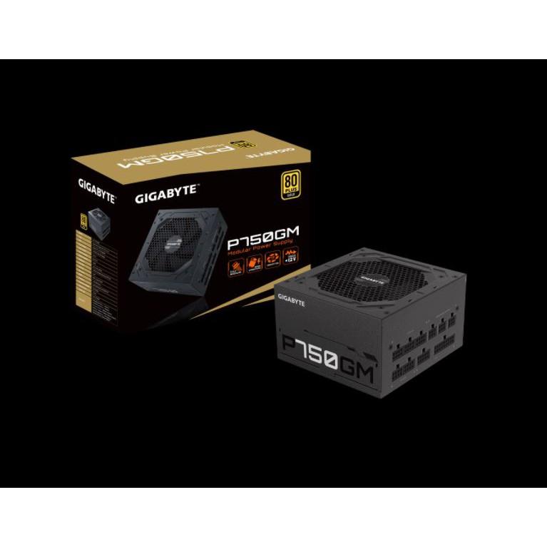 NGUỒN MÁY TÍNH Gigabyte GP-P750GM 750W 80+ GOLD Modular - CHÍNH HÃNG