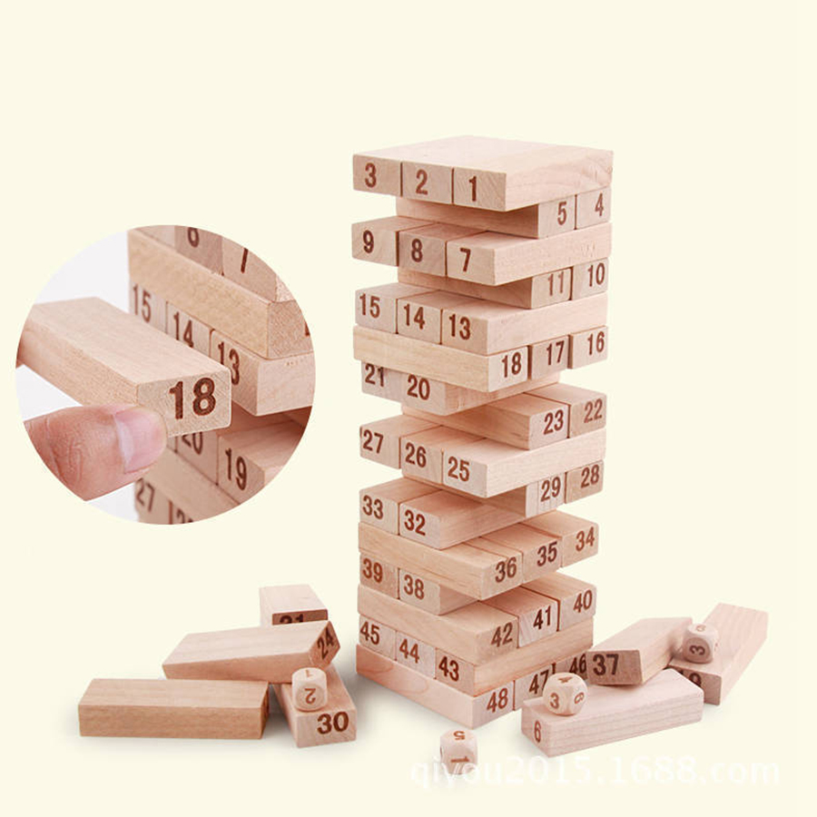 Bộ đồ chơi rút gỗ Wood Toys loại lớn