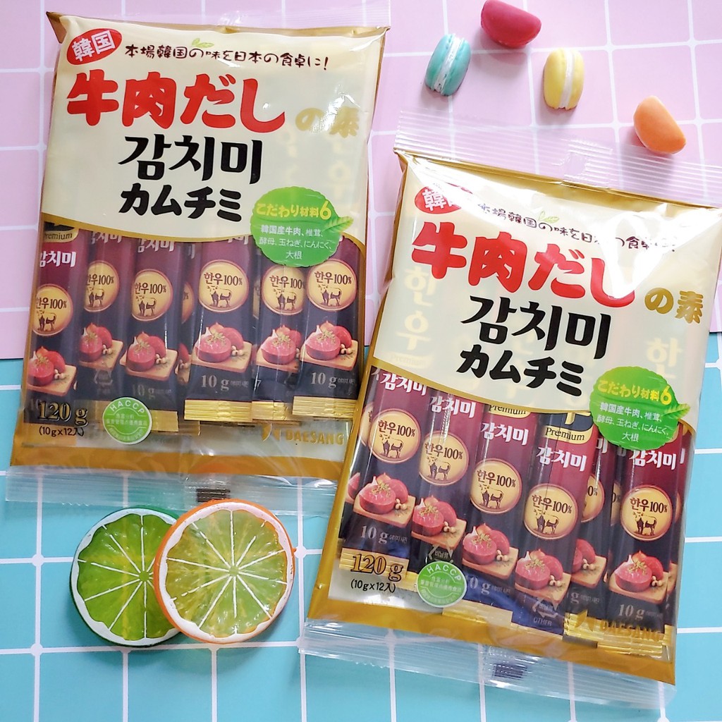 Hạt Nêm Daesang Vị Thịt Bò 120g Nhật Bản