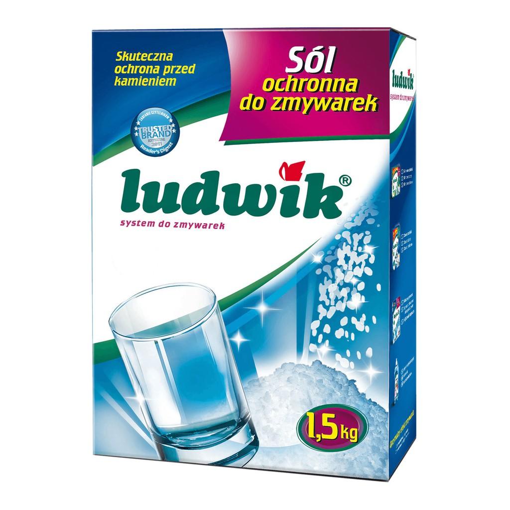 Combo Muối Rửa Chén + Nước Làm Bóng 500ml