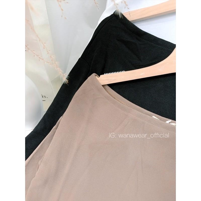 Áo trễ vai tay rộng sang chảnh