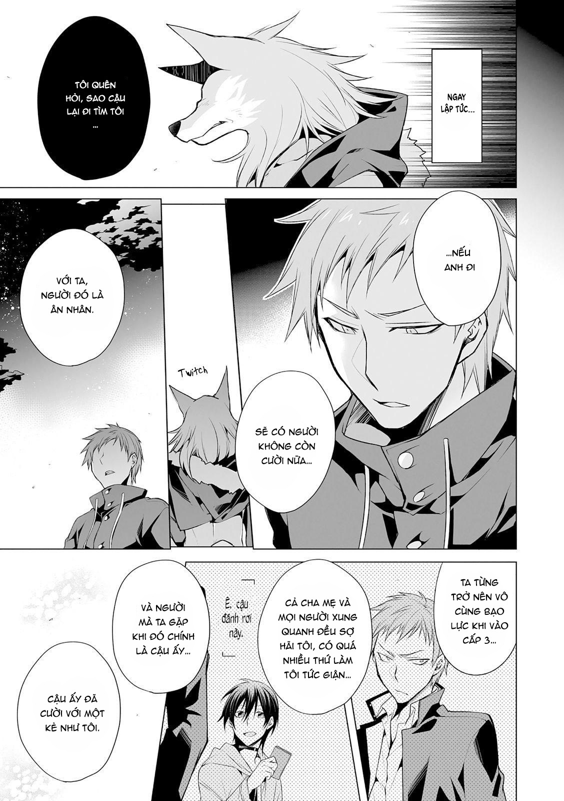 anh chàng người sói và tiểu thuyết gia lập dị chapter 4.1 15