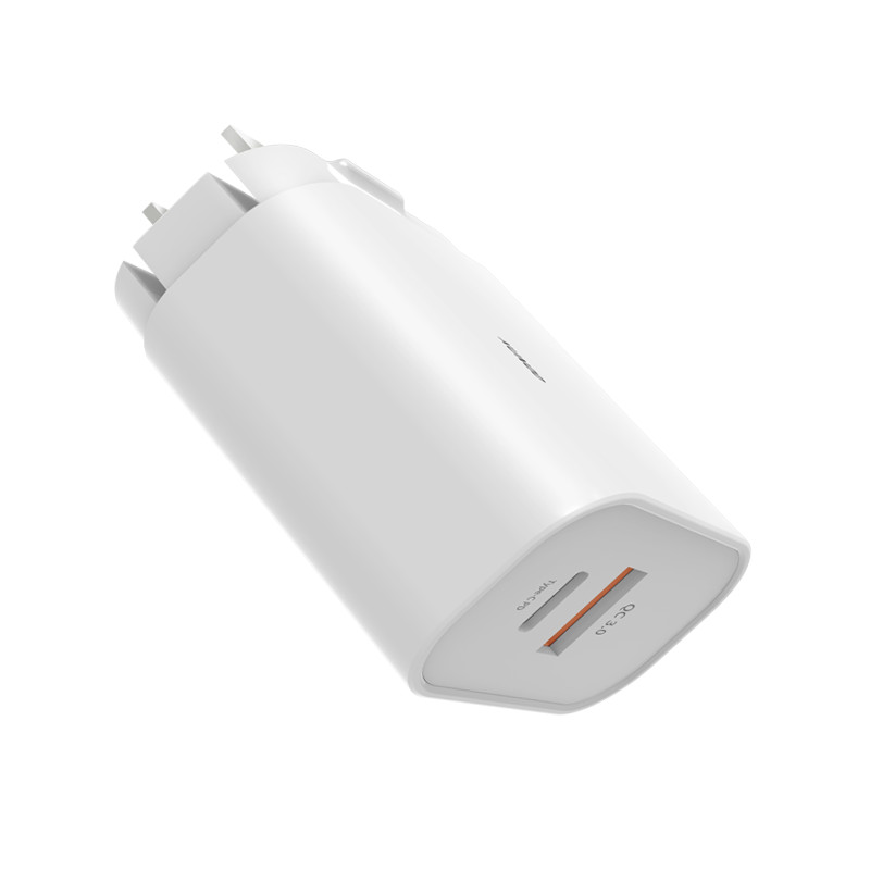 Củ Sạc Nhanh 5V-3A 18W Quick Charge 3.0 Tích Hợp Cổng Sạc Nhanh Type C - Hàng Chính Hãng