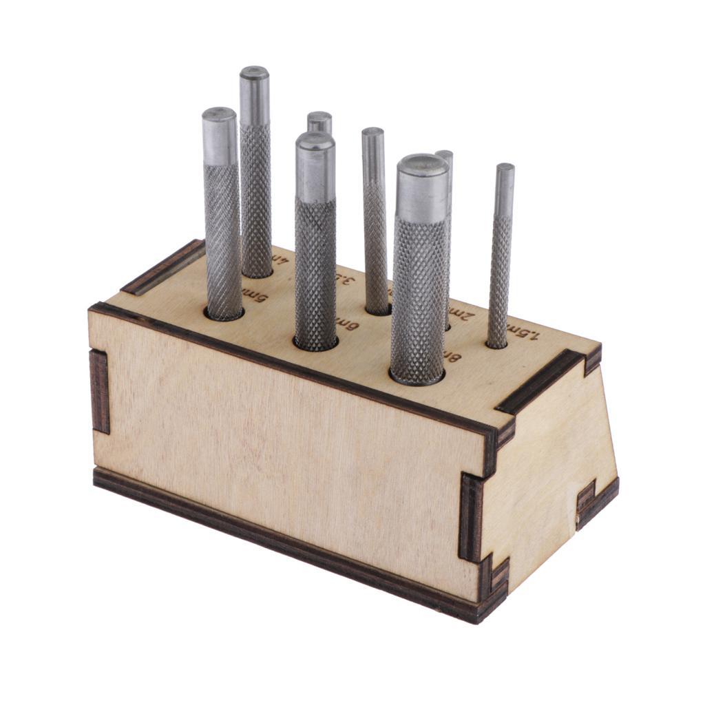 DIY Hollow Hole Leather Punch Cutting Craftstool Punch Cutter Tools for Belt