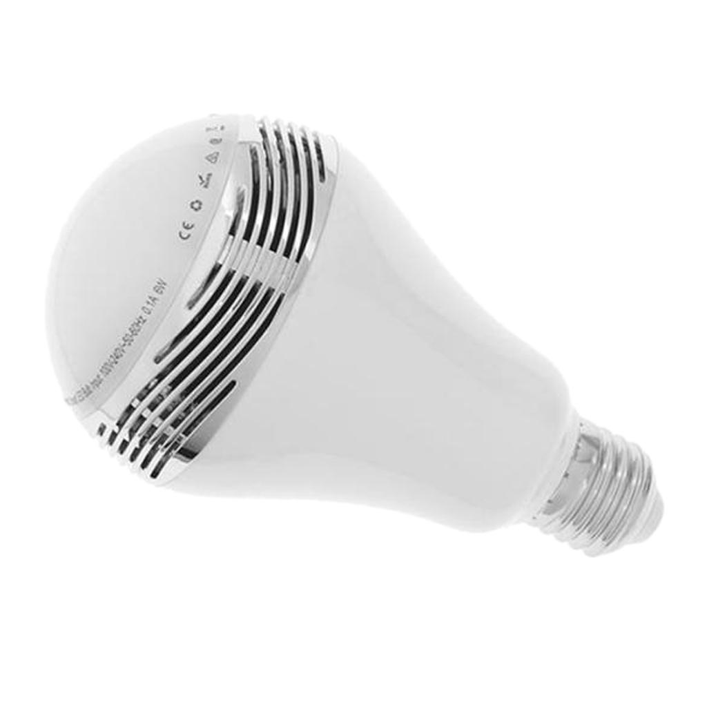 Multi-functional Intelligent Remote Control Speaker Bubble LED Lamp White