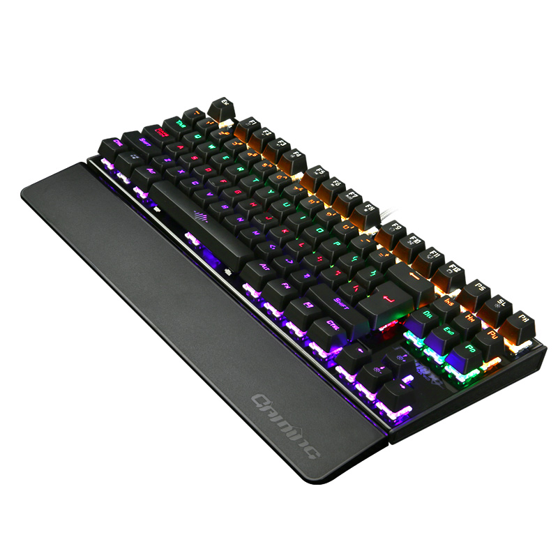 BÀN PHÍM CƠ GAME THỦ K28 CÓ ĐÈN LED NHIỀU MÀU