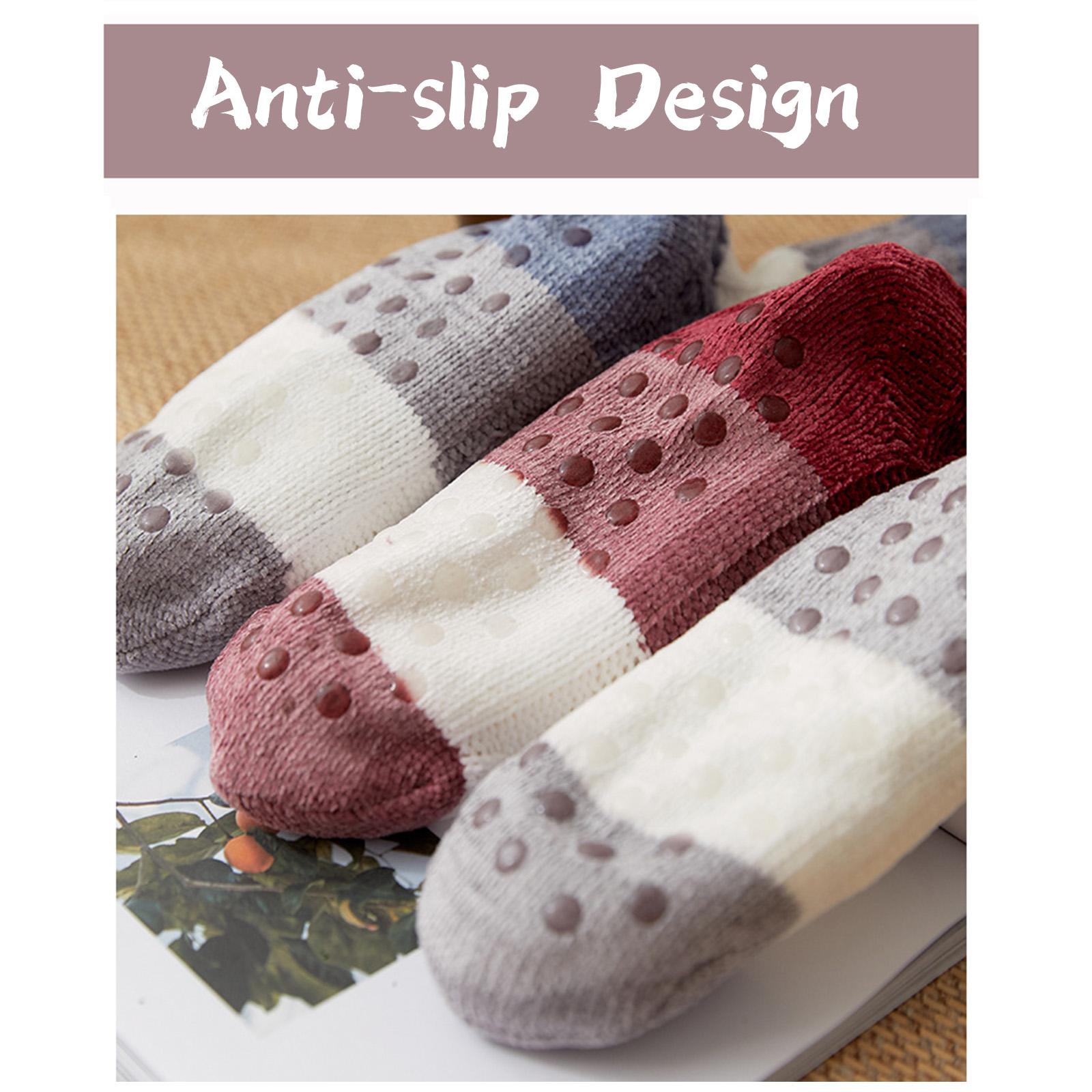 Vớ đi trong nhà dành cho nữ, chống trượt, giữ ấm cho đôi chân