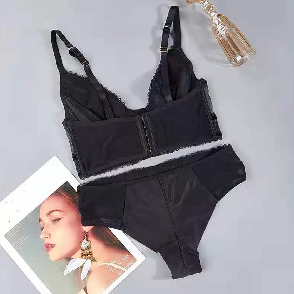 Mới Cực Thoáng Khí Trong Suốt Không Gọng Ren Áo Ngực Nữ Bộ Lớn Ngực Nhỏ Vai Với Nữ Gợi Cảm quần Lót Áo Ngực