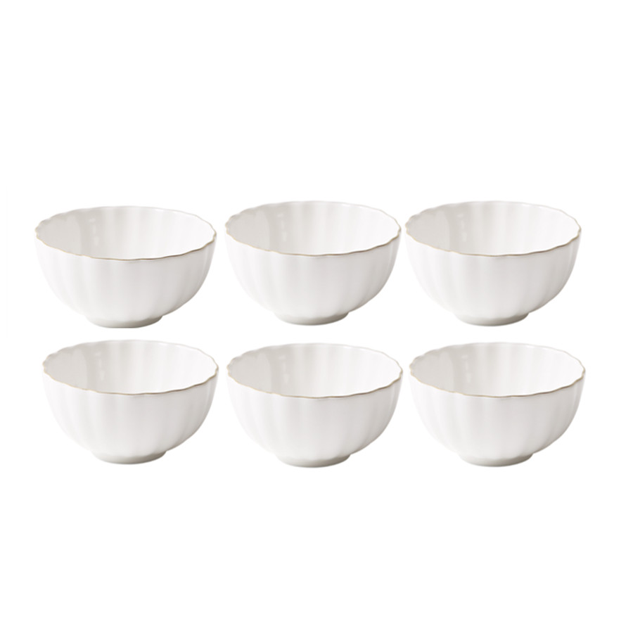 Bộ 6 bát cơm - Cotton - Erato - Hàng nhập khẩu Hàn Quốc - Cotton rice bowl