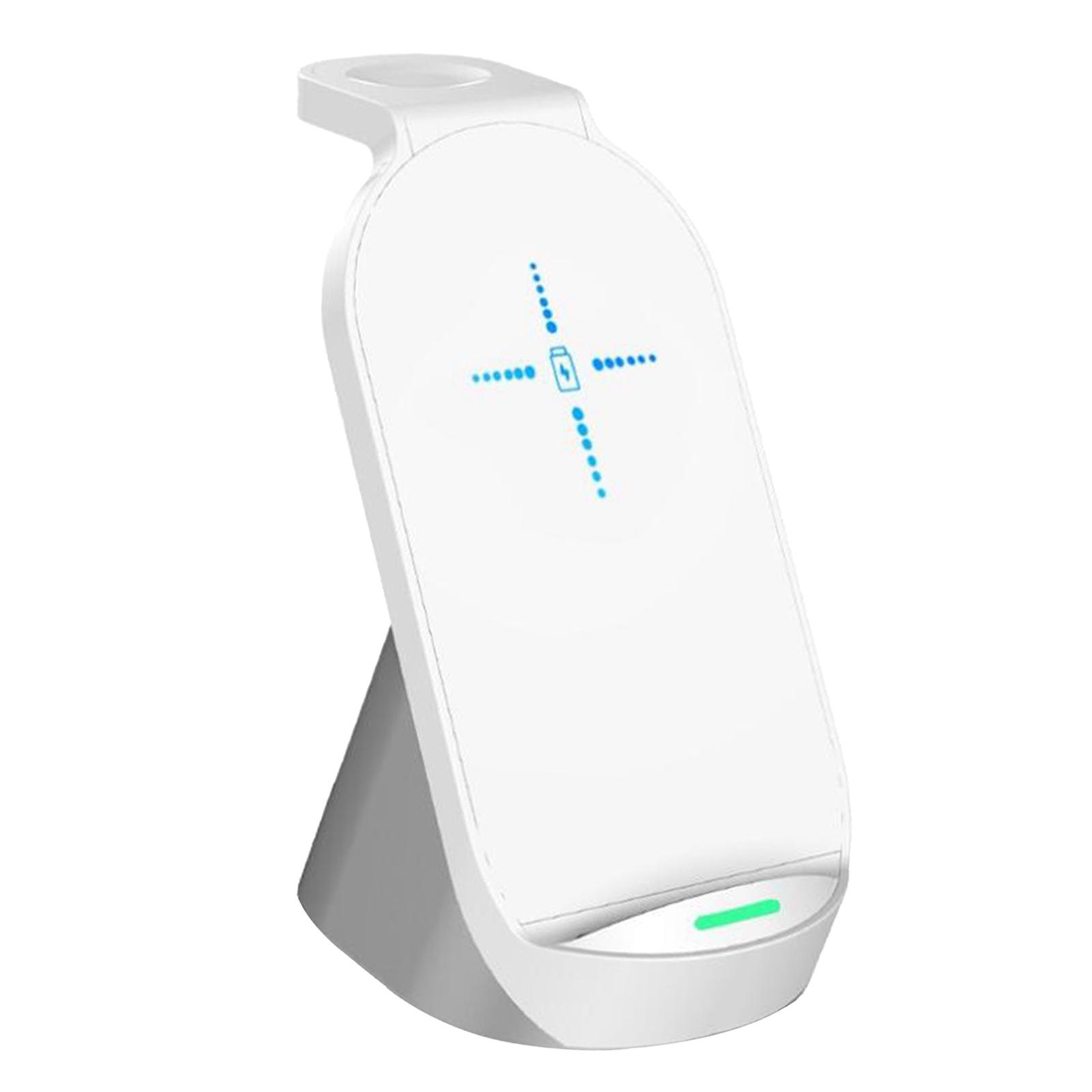 3in1 Fast 15W Qi Wireless Charging Charger Pad Dock Station for  XR 8 iWatch AirPods