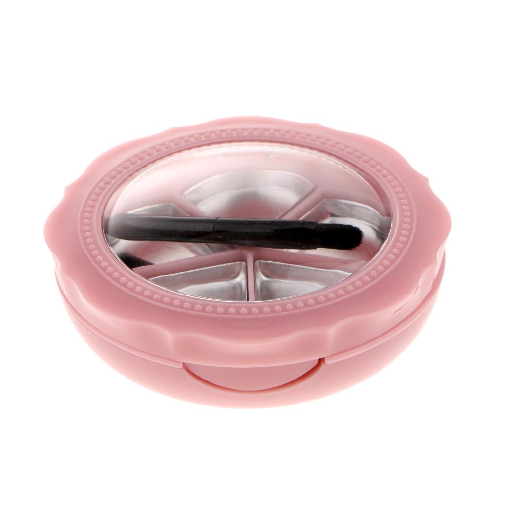 Phấn Mắt Makeup Palette Powder Phấn Mắt Blush Lip Gloss DIY Case