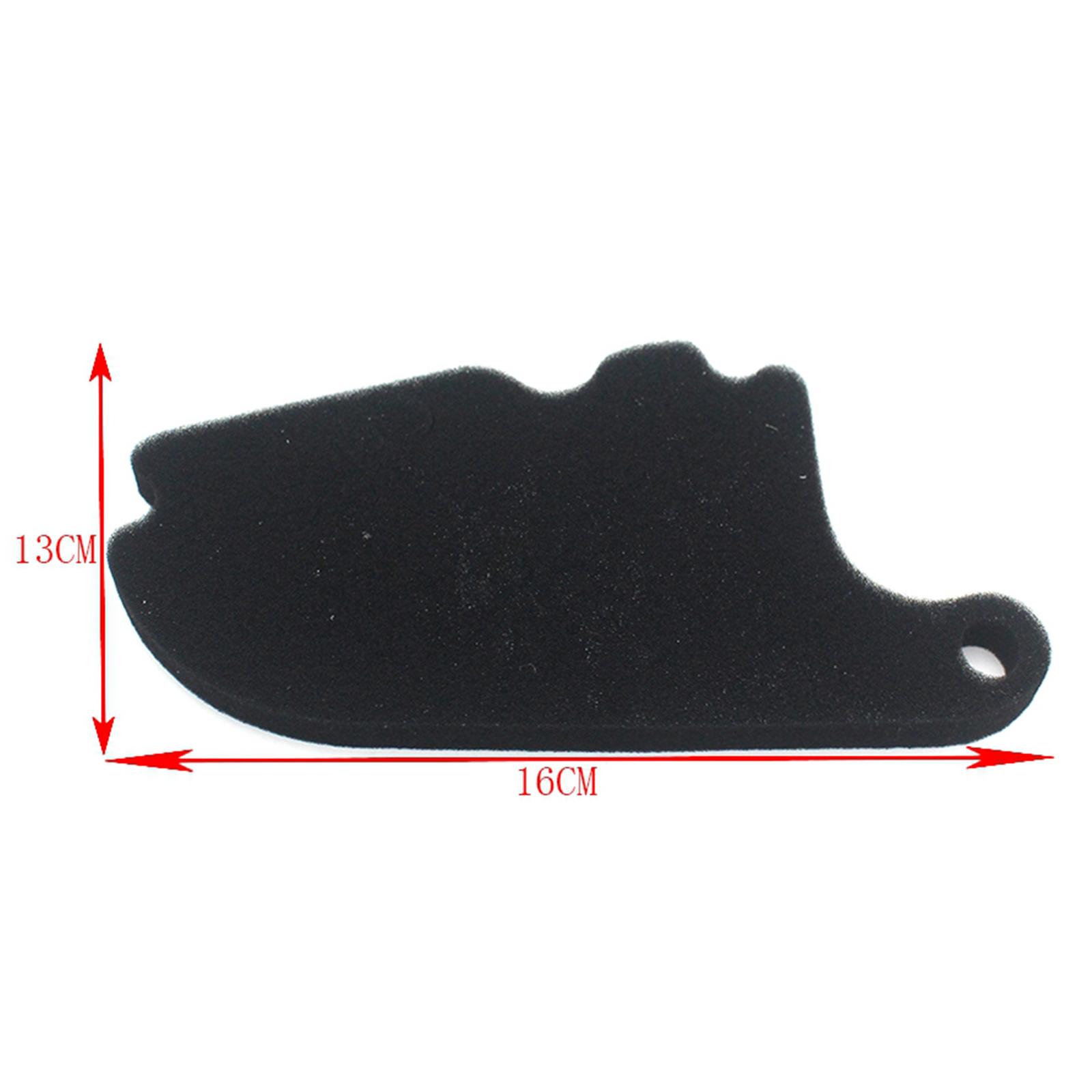 Replacement Sponge Air Filter for VESPA Sprint S LX LXV 125 150 Replace 160mm X 130mm / 6.3 X 5.1 in