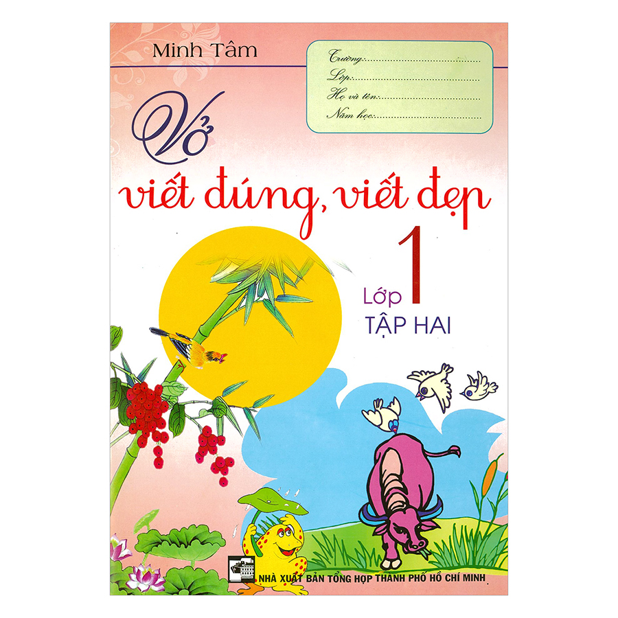 Vở Viết Đúng, Viết Đẹp Lớp 1 - Tập 2