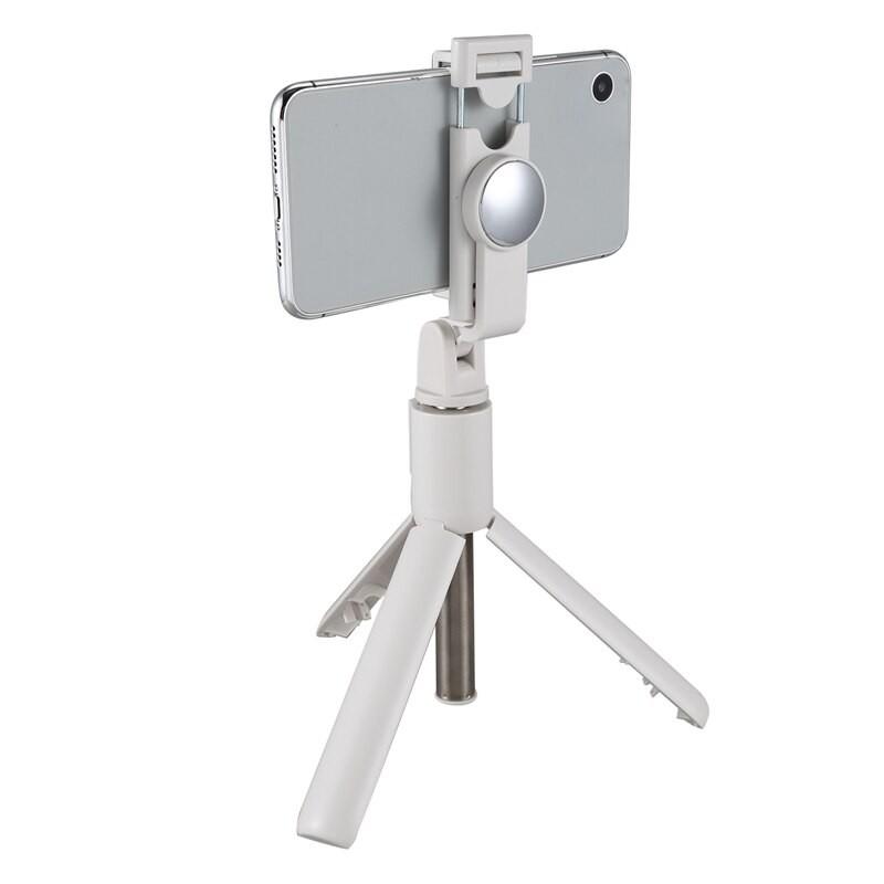 Gậy chụp hình 3 chân có bluetooth K10 chụp ảnh selfie tự sướng bằng remote, kẹp xoay 360 độ