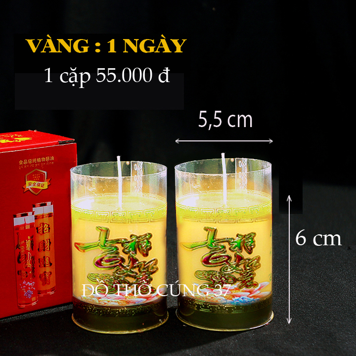 NẾN SÁP THƠM KHÔNG KHÓI NHẬP KHẨU [ THỜI GIAN CHÁY 1 NGÀY ]