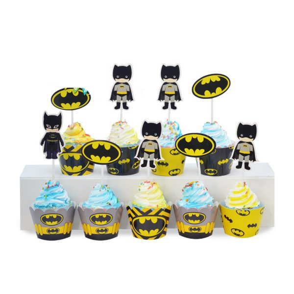 Set trang trí sinh nhật chủ đề BATMAN (Người Dơi)