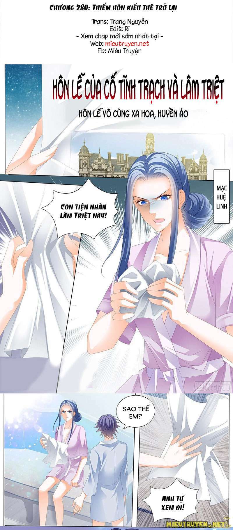 thiểm hôn kiều thê chapter 280 1