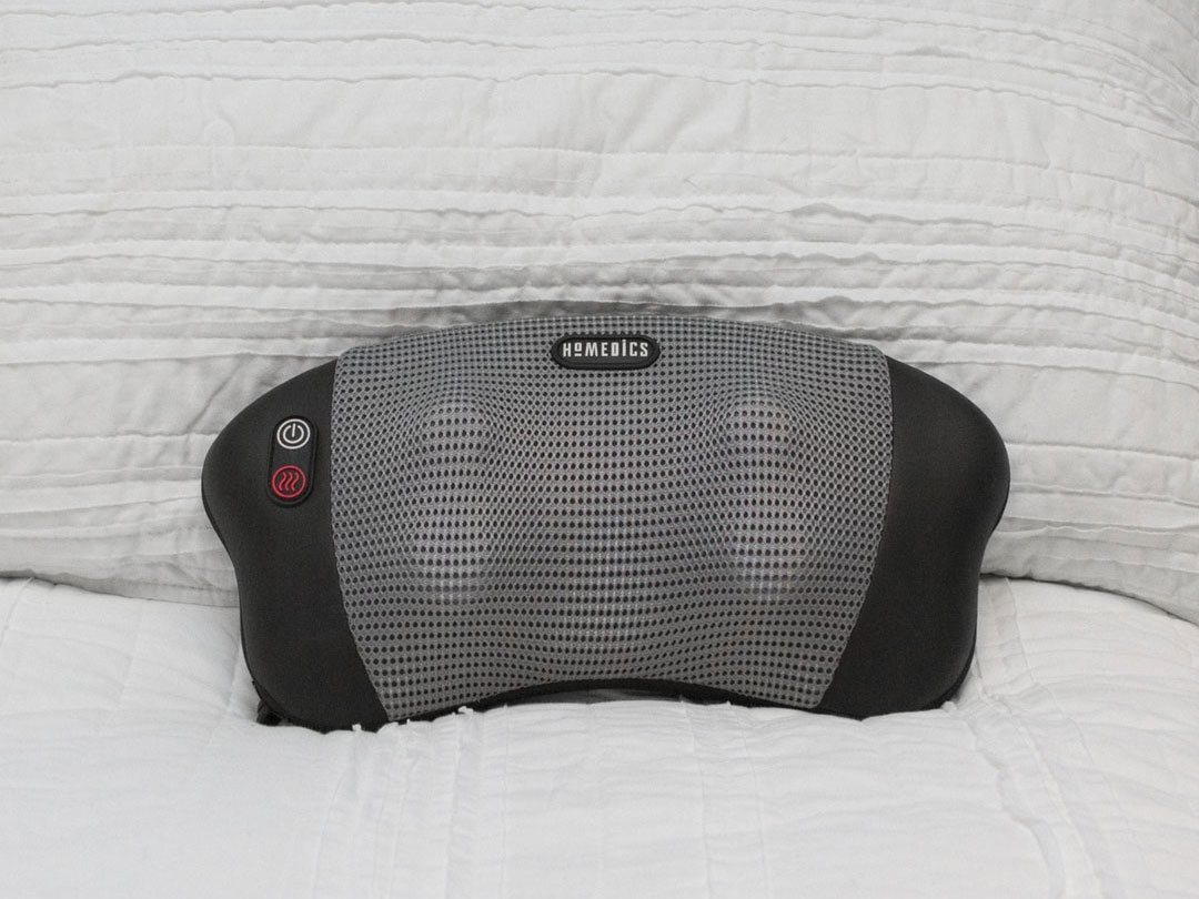 Gối massage Shiatsu 4 bi lăn kèm nhiệt Homedics SP-6H-GB