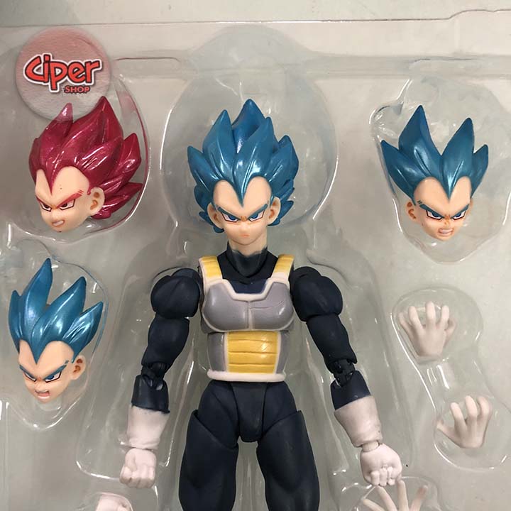 Mô hình Vegeta Blue Khớp - Mô hình Dragon Ball - Figure Action Vegeta SHF