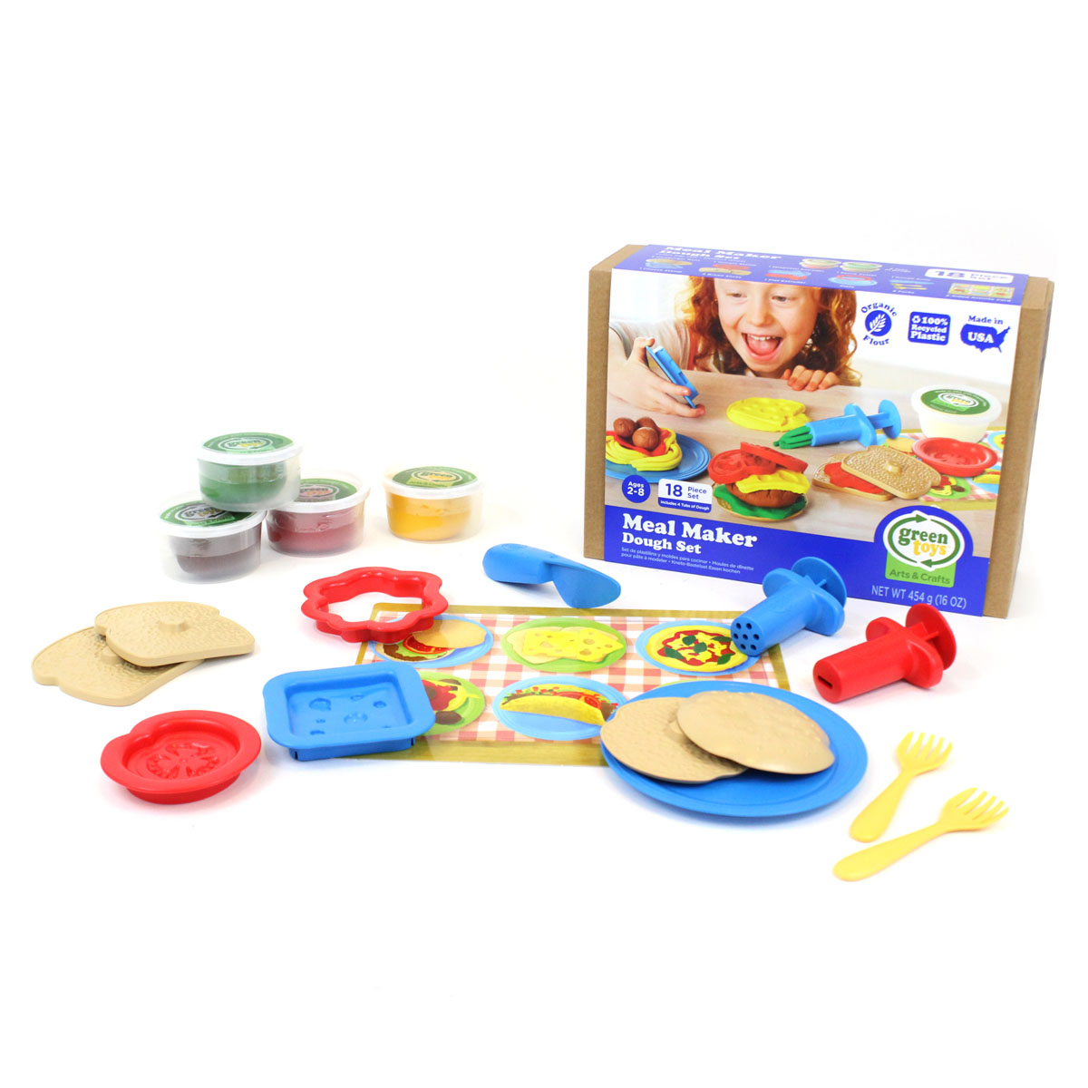 Bộ đồ chơi bột nặn làm món ăn Green Toys cho bé từ 2 tuổi