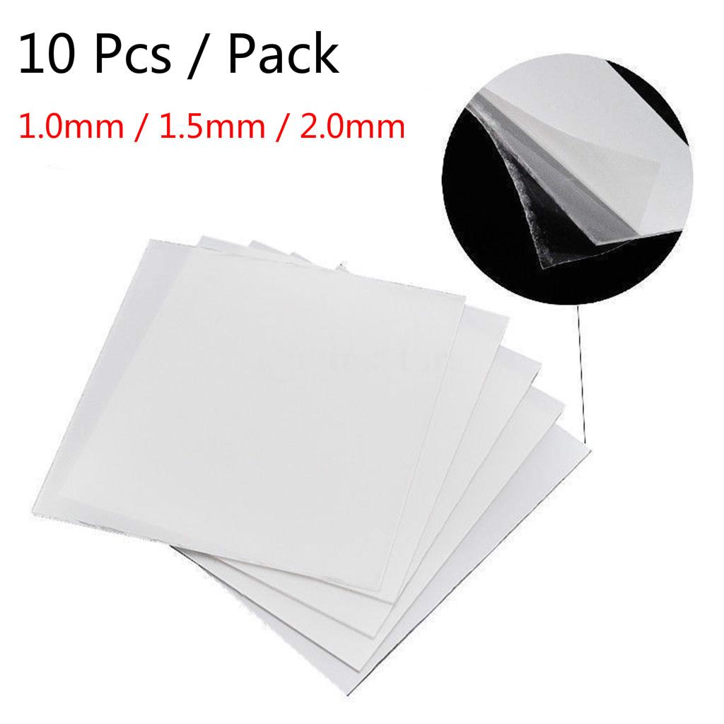 20pcs/bag Splint Thermoforming Material Vacuum Forming Hard - 1.0mm/ 1.5mm/ 2.0mm