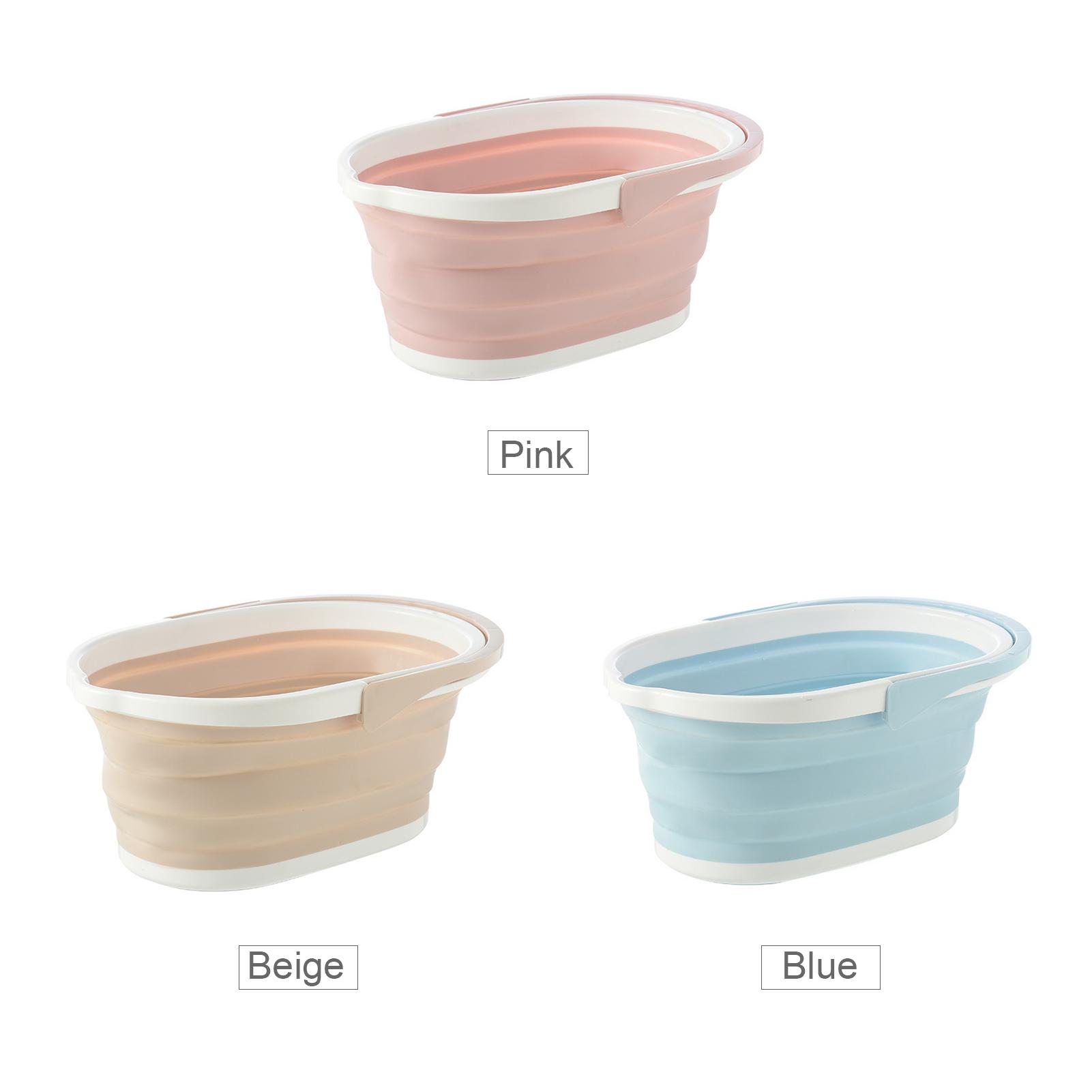 Xô có thể thu gọn có tay cầm