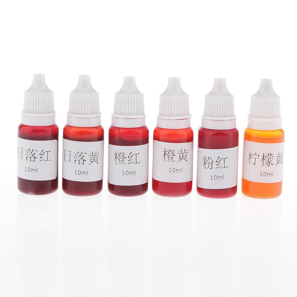 12Set Food Color Pigments Soap Dye Cookie Baking Cake DIY Candle Resin Supplies