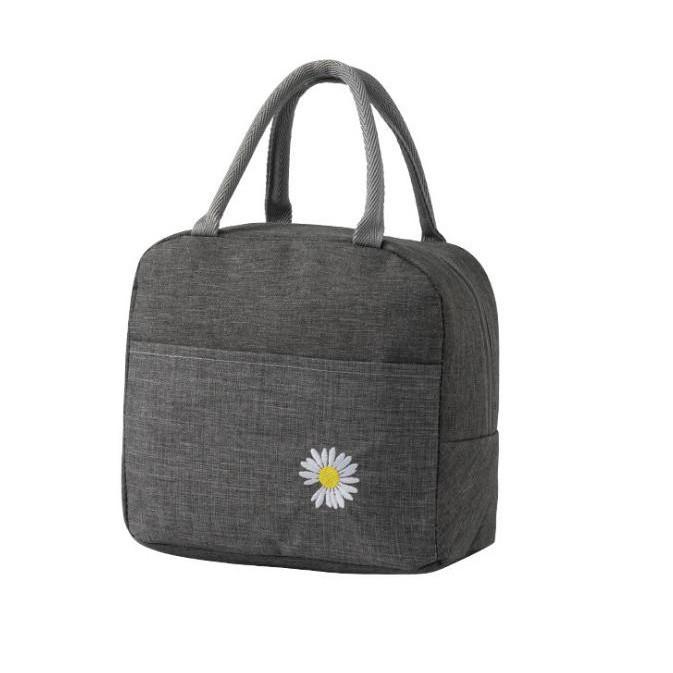 Túi đựng cơm thiết kế Hàn Quốc - Lunch Bag Có lớp bạc giữ nhiệt dễ vệ sinh