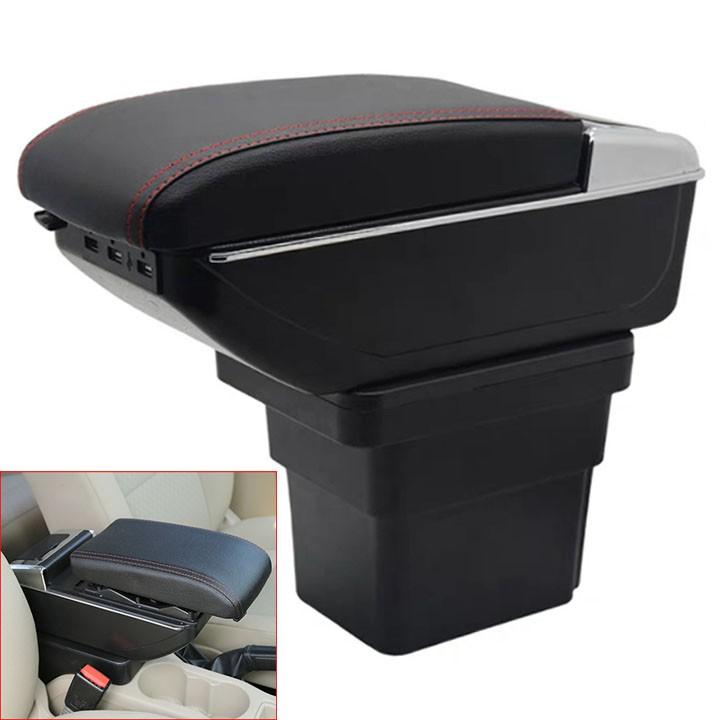 Hộp Tỳ Tay Dành Cho Xe Ô Tô Mitsubishi Xpander Cao Cấp Có Cổng USB.