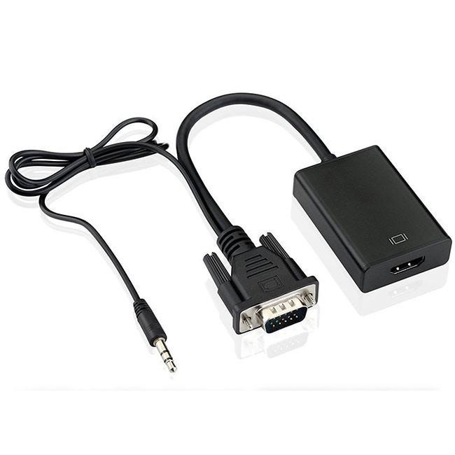 CÁP CHUYỂN ĐỔI VGA KÈM AUDIO SANG HDMI