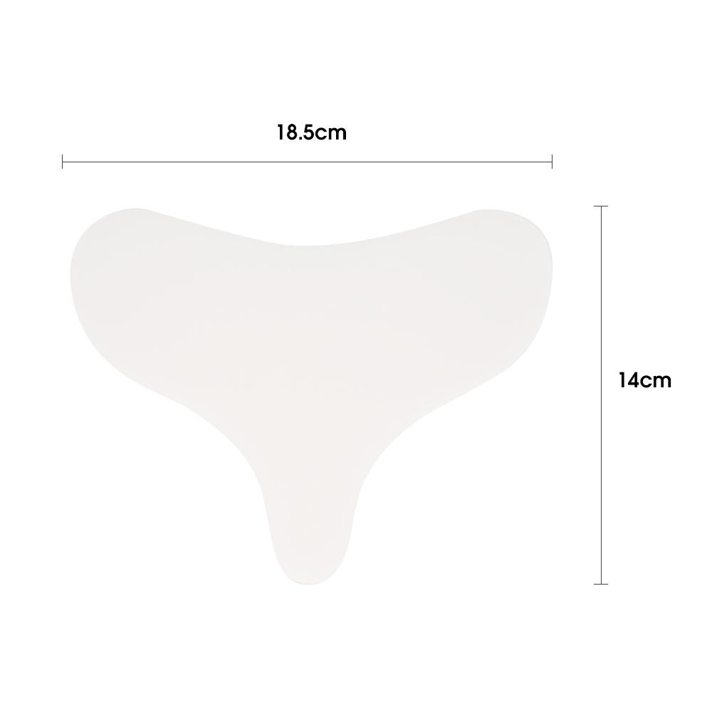 Miếng silicone hình tim tự dính chống nhăn ngực, có thể tái sử dụng