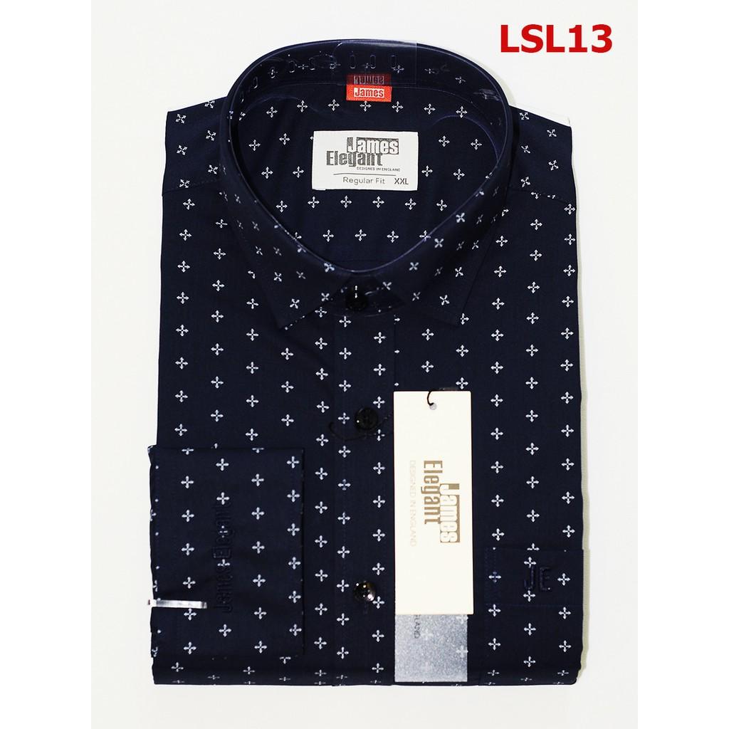 Sơ mi nam dài tay hạng sang Luxury LSL13