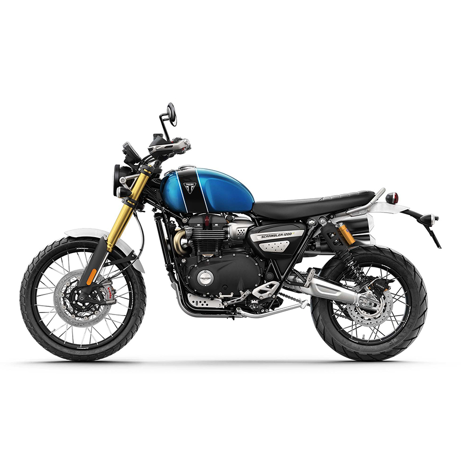 Xe Môtô Triumph Scrambler 1200 XE - COBALT BLUE/JET BLACK