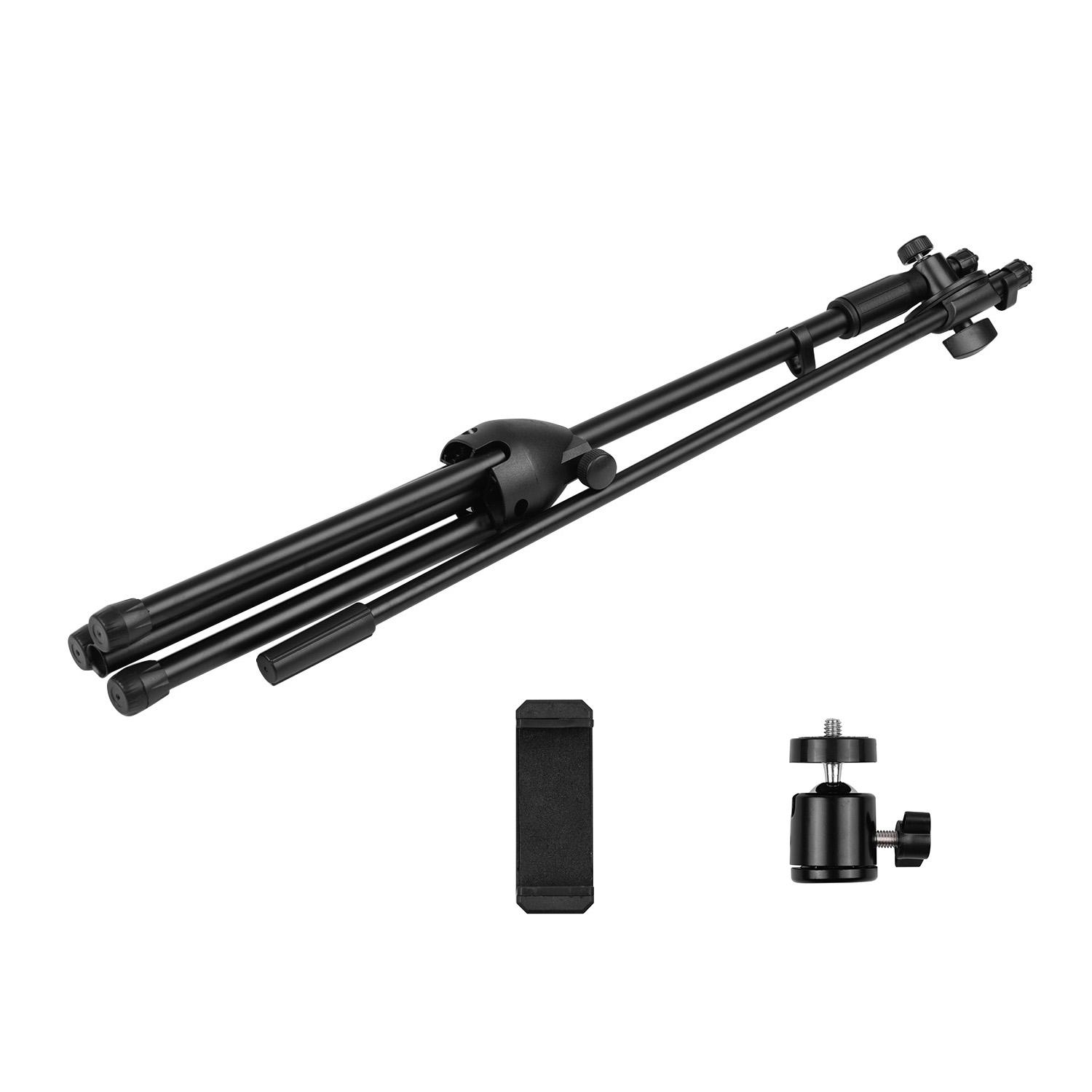 Chân đế bằng nhôm có thể điều chỉnh,bộ giá đỡ ba chân,chiều cao140cm / 4,6ft