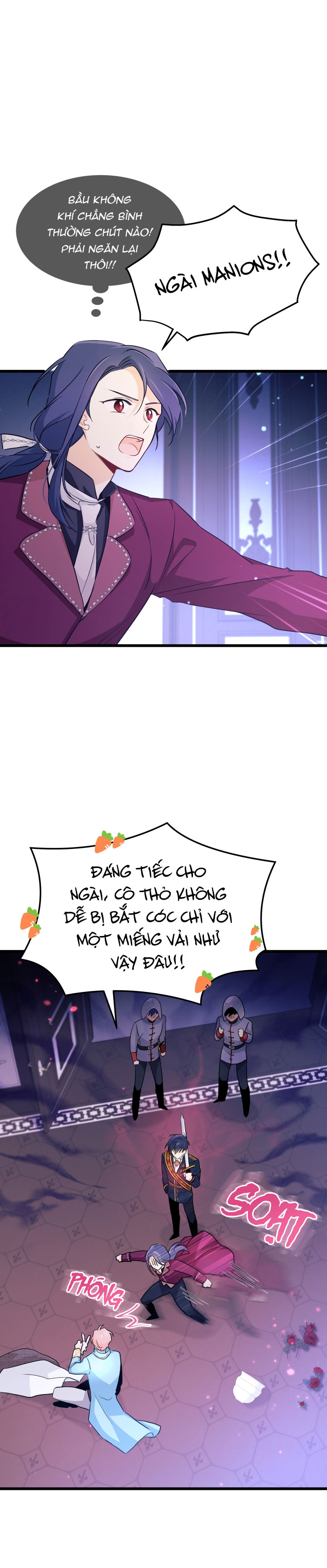 mối liên kết giữa báo đen và bé thỏ chapter 21 13