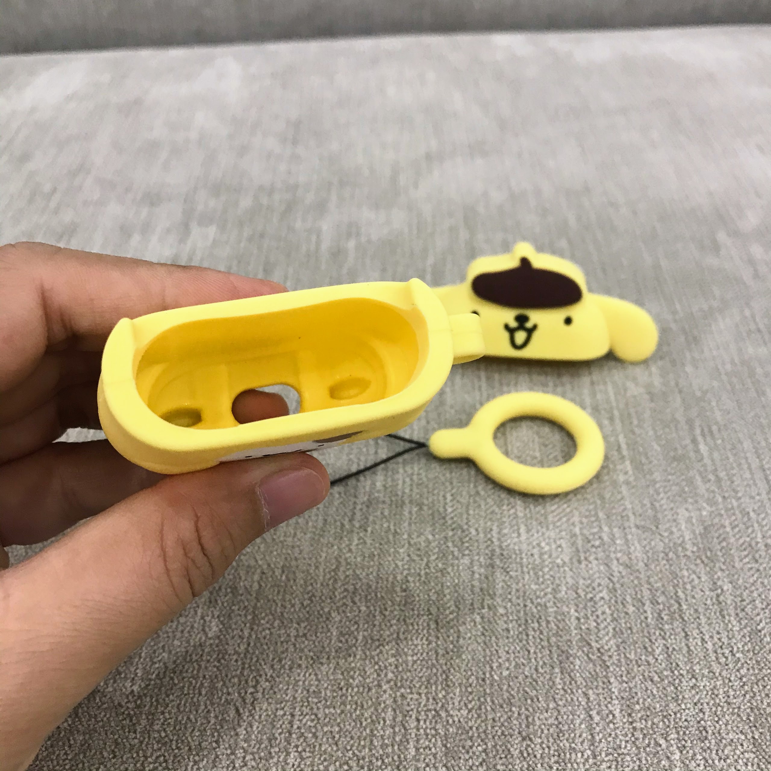 Case Dành Cho Airpods 1 / 2 - Ốp Bảo Vệ Chất Lượng Cao Cấp Dành Cho Airpods 1 / Airpods 2 - Chó Pudding