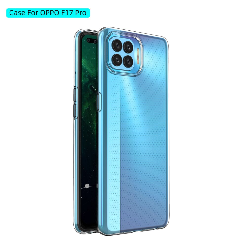 Ốp lưng dẻo silicon cho Oppo F17 Pro hiệu Ultra Thin - Hàng nhập khẩu
