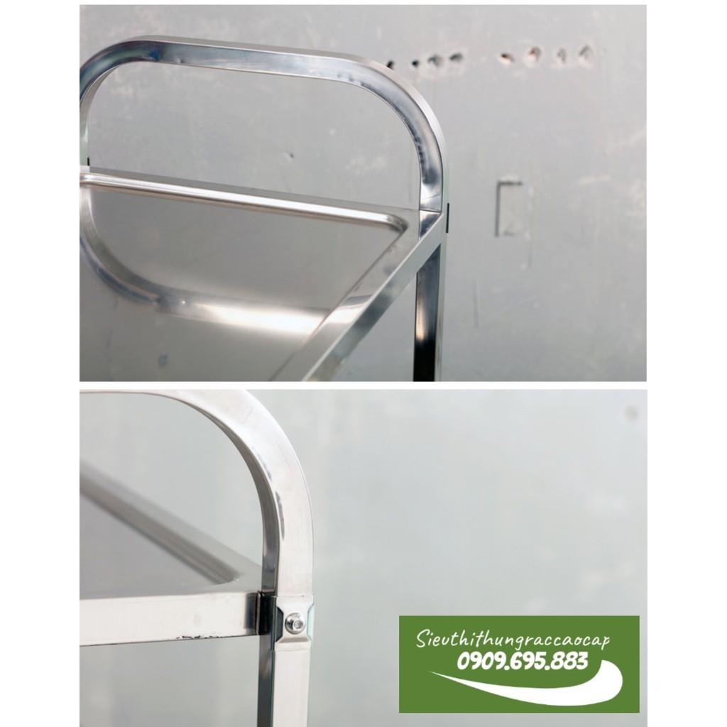 xe đẩy inox 3 tầng 850*450*900 mm