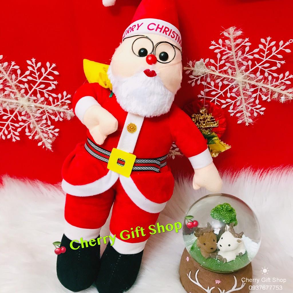 Gấu Bông Ông Già Noel 30cm - Quà Tặng Giáng Sinh Cho Bé