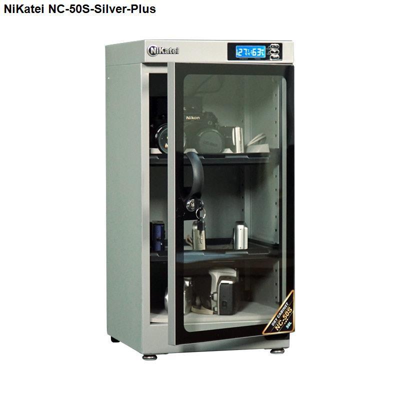 Tủ chống ẩm cao cấp Nikatei NC-50S Silver Plus- Hàng chính hãng