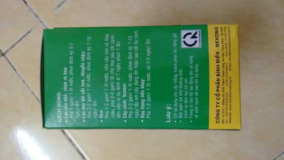 HỘP 3 LỌ PHÂN BÓN LÁ ĐẦU TRÂU 501 KÍCH CÂY RA RỄ, NẢY CHỒI, RA LÁ, CHUYÊN DÙNG CHO HOA LAN