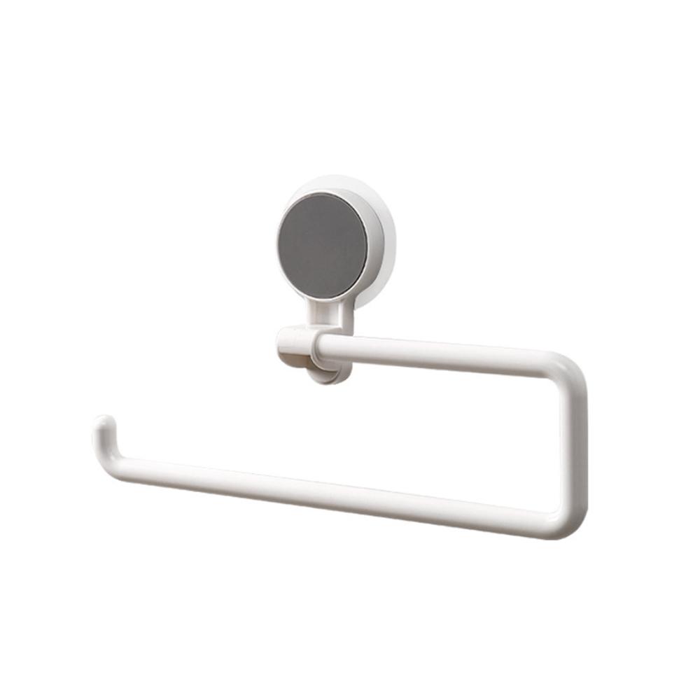 Giá đỡ khăn giấy treo tường siêu dính bền chắc, dùng cho phòng bếp, phòng tắm, khách sạn