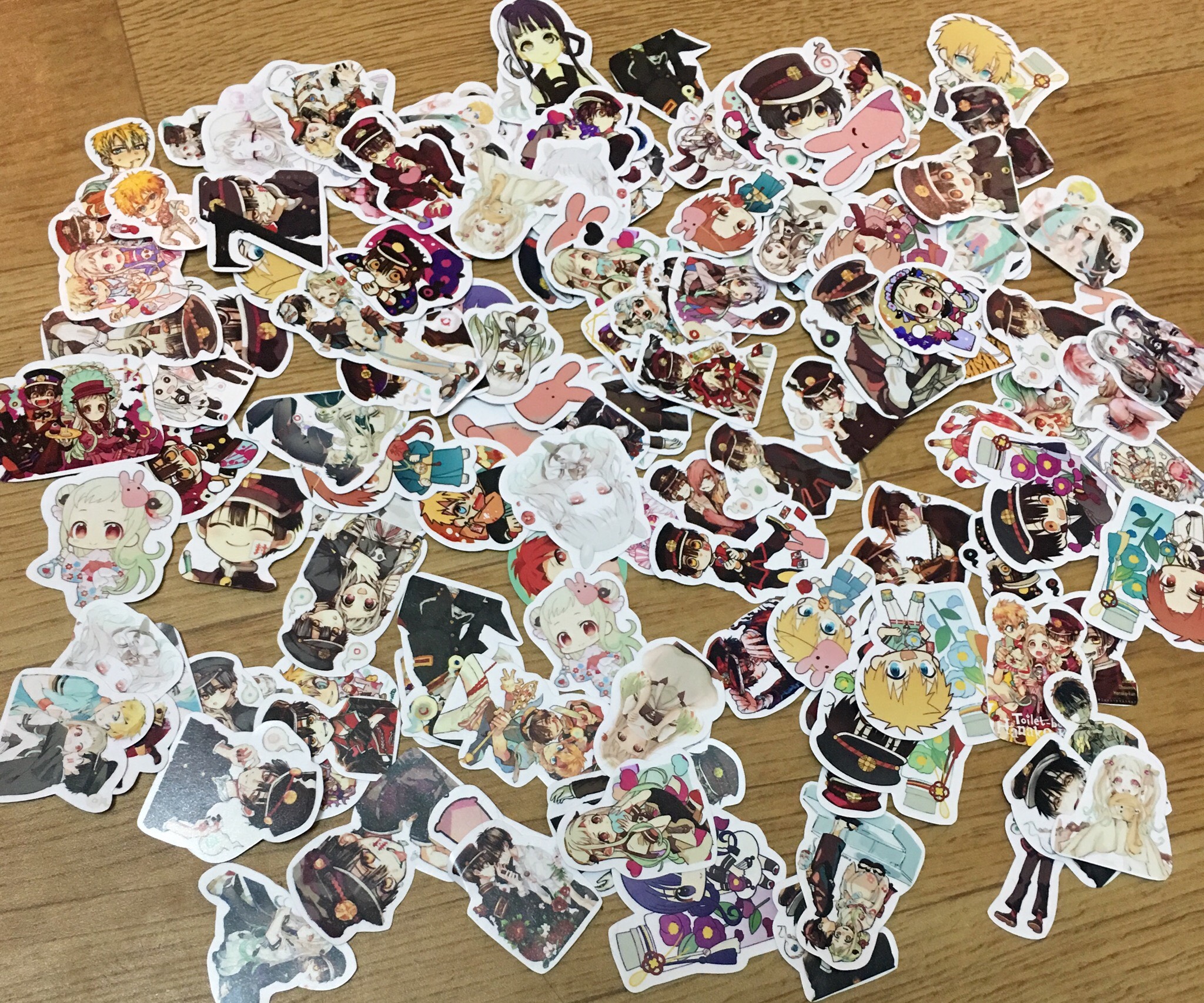Ảnh sticker Jibaku Shounen Hanako-kun - combo 30 cái