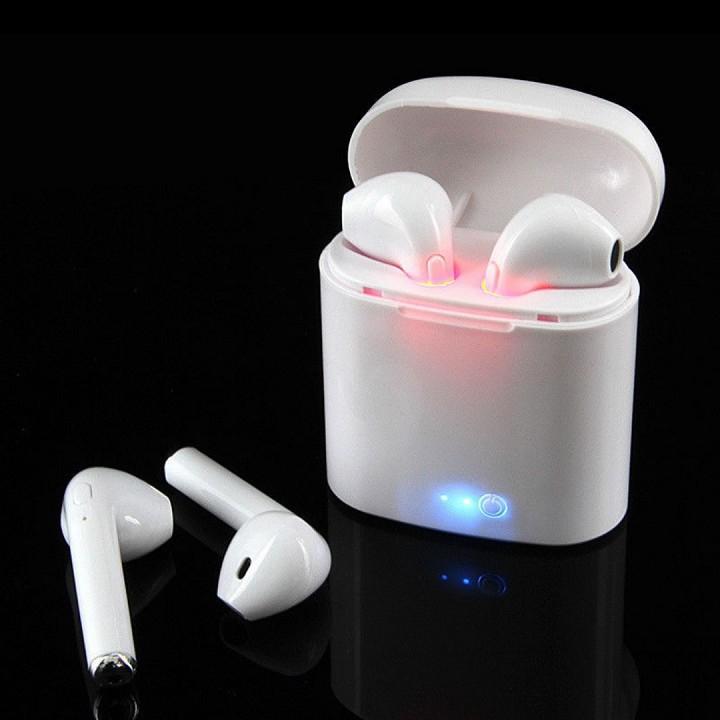 TAI NGHE BLUETOOTH 2 BÊN, KIỂU DÁNG AIRPOD,NGHE NHẠC, NGHE ĐT,AUTO CONNECT IPHONE, KIỂU TO, NGHE HAY, NGHE TO