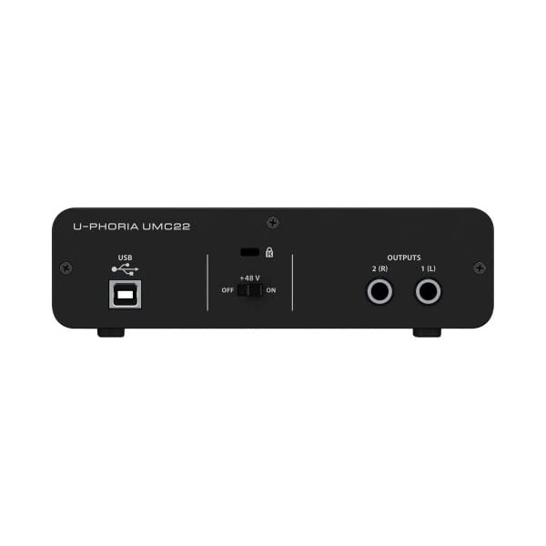 Soundcard Behringer U-PHORIA UMC22 - Hàng chính hãng